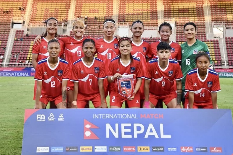 नेपाली महिला फिफा वारियतामा १ स्थान तल