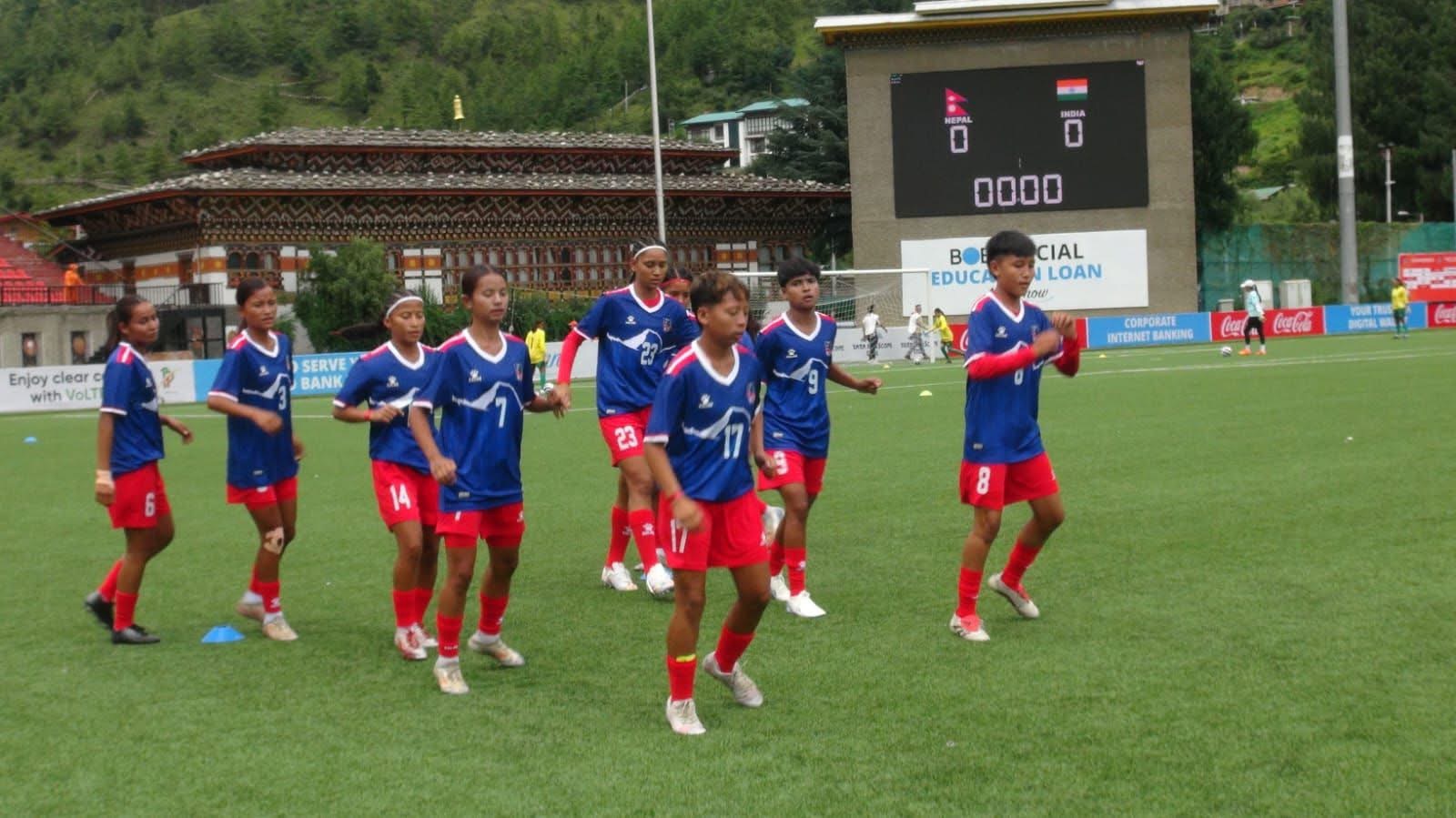 नेपालको पोष्टमा भारतको ७ गोल
