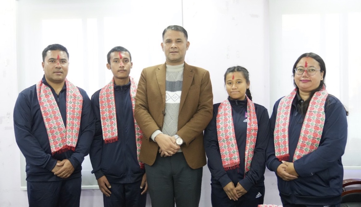 जुडो टोली जापान जाँदै