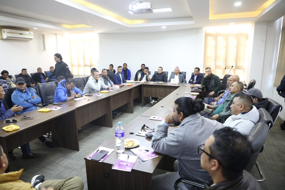 ए’ डिभिजन क्लब र खेलाडी संघलाई एन्फाले बैठकमा बोलायो