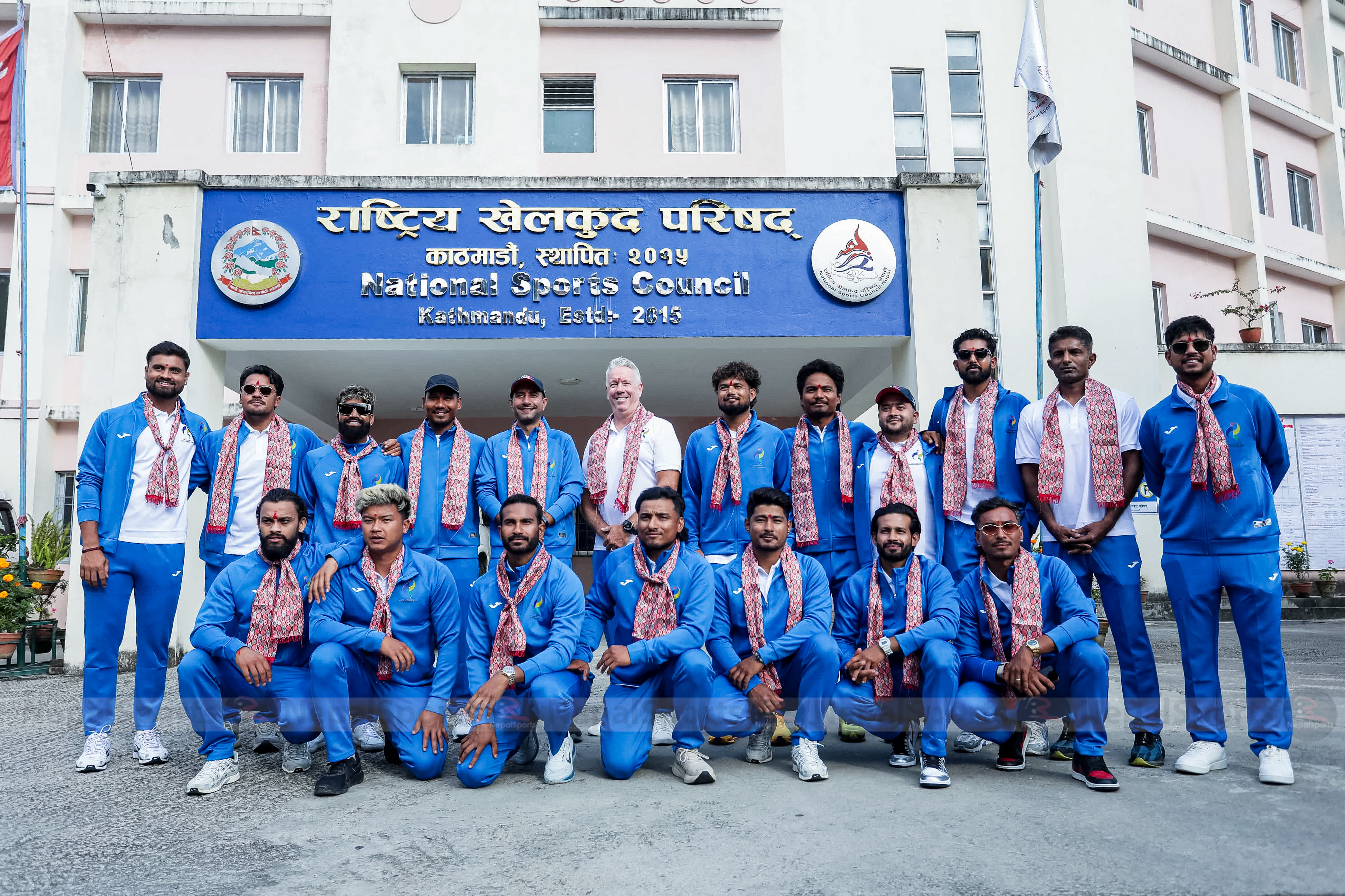 एसियाड क्रिकेट टोलीको बिदाइ
