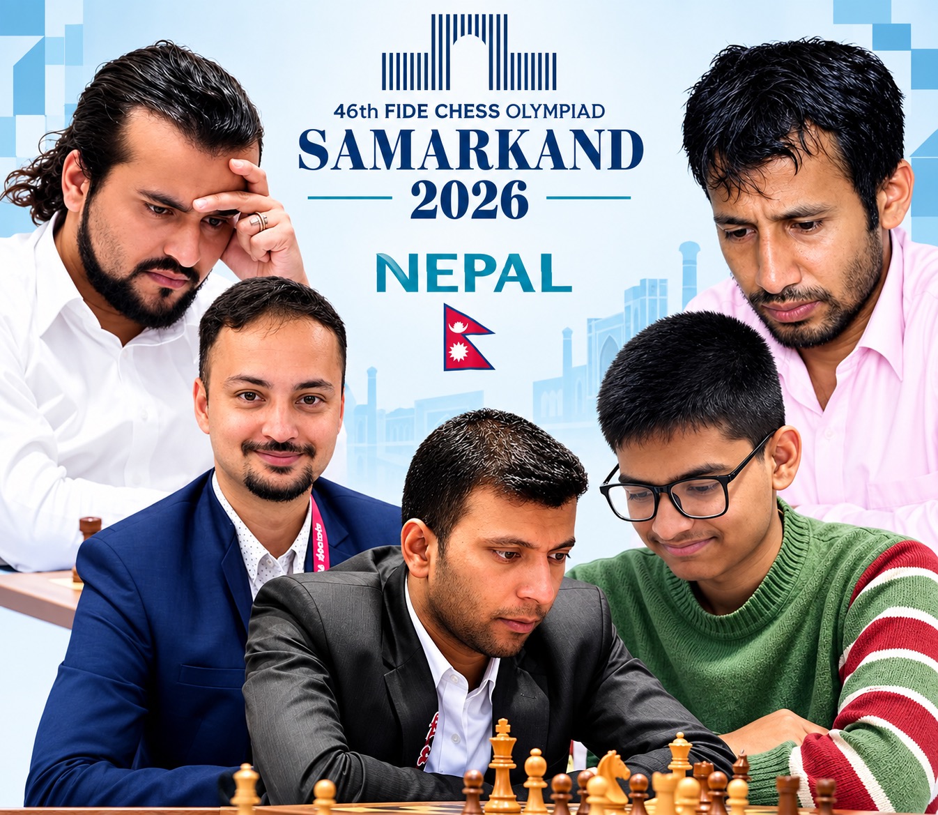चेस ओलम्पियाडमा पुरुष टोलीको पुनरागमन